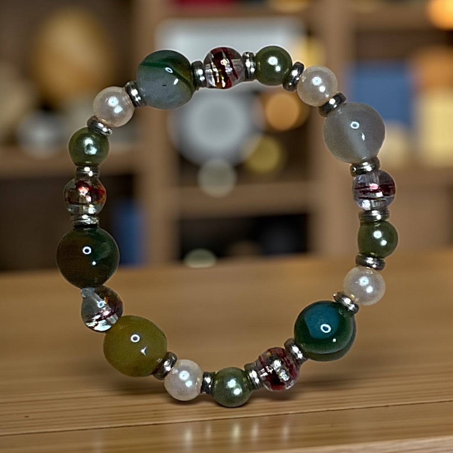 Glass Beaded Bracelet