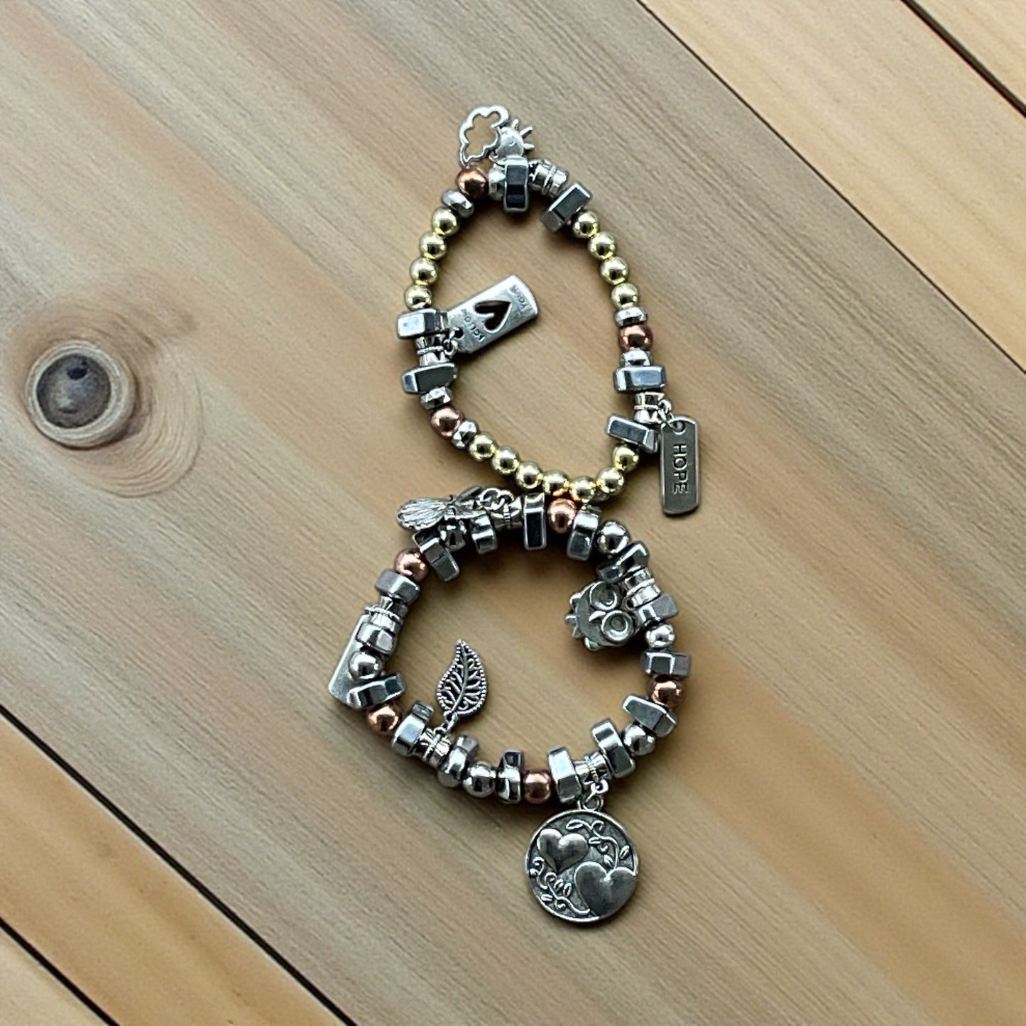 Mixed Metals Bracelet Set
