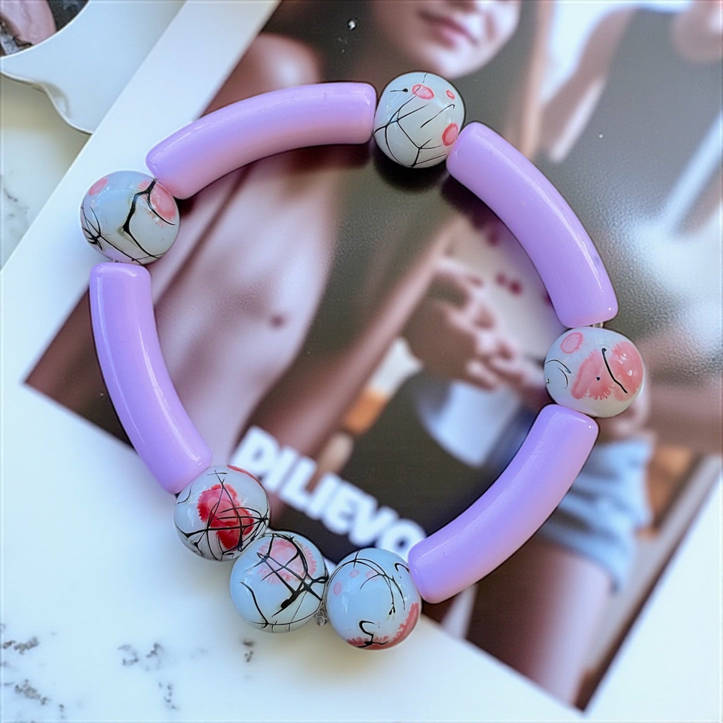 Lilac Love Bracelet