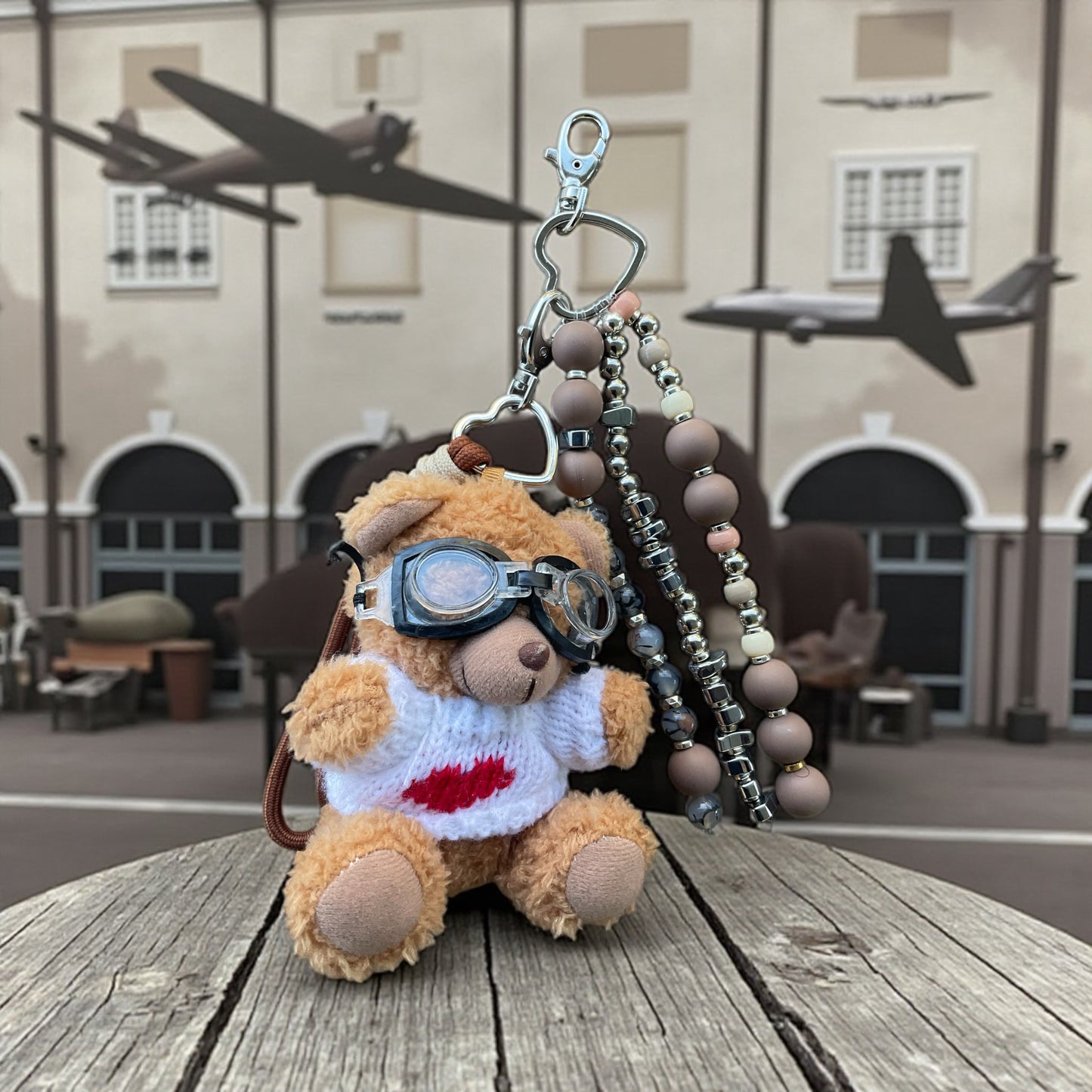 Wander Bear Purse Charm
