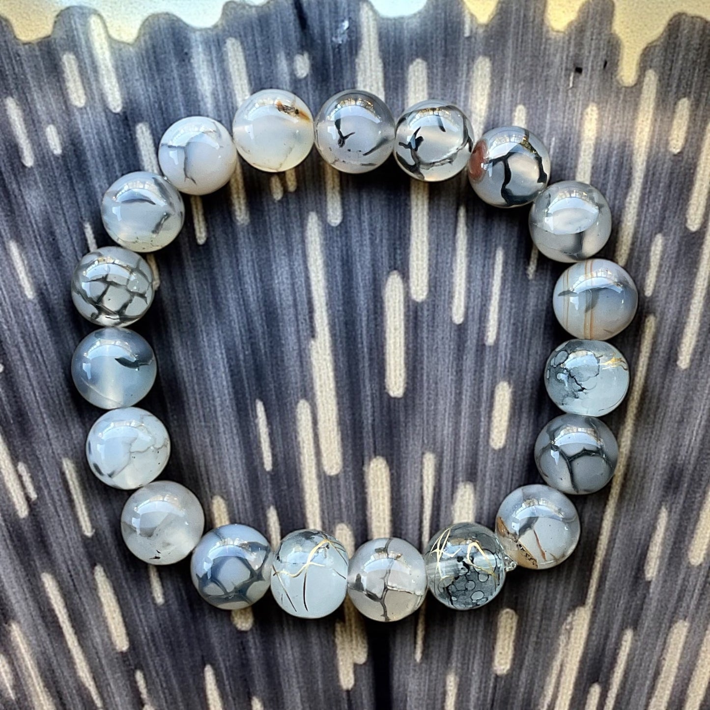 Porcelain Petal Bracelet