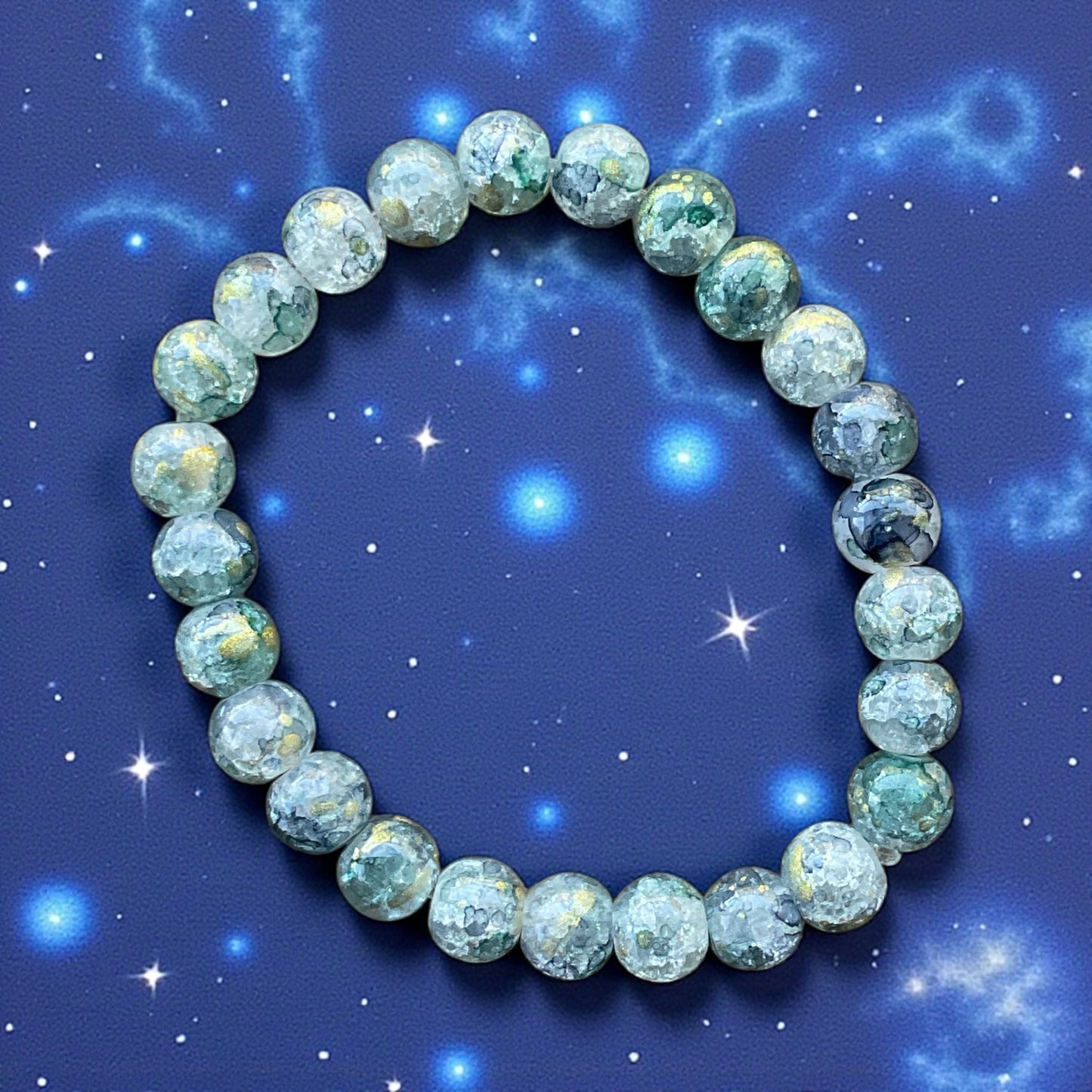 Cosmic Frost Bracelet