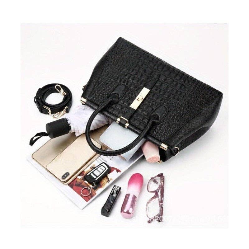 Versatile PU Women's Tote Bag