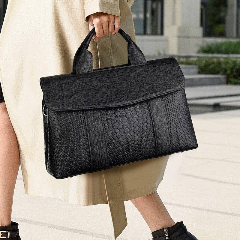 Large Capacity Soft Leather Single Shoulder Crossbody Bag