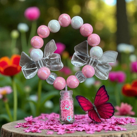Bubblegum Bow Bracelet