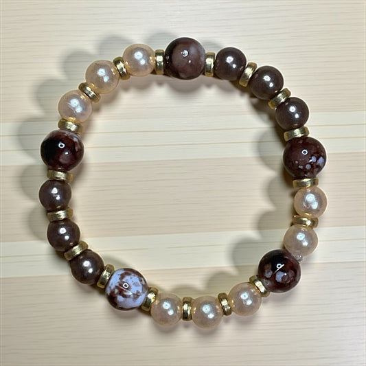 Glass Bead Bracelet