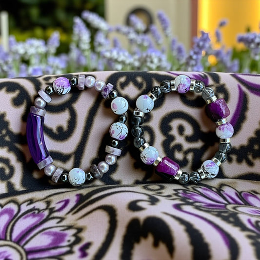 Grapevine Glaze Bracelet Set