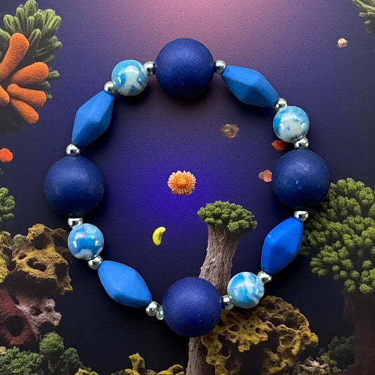 Silicone Beaded Bracelet