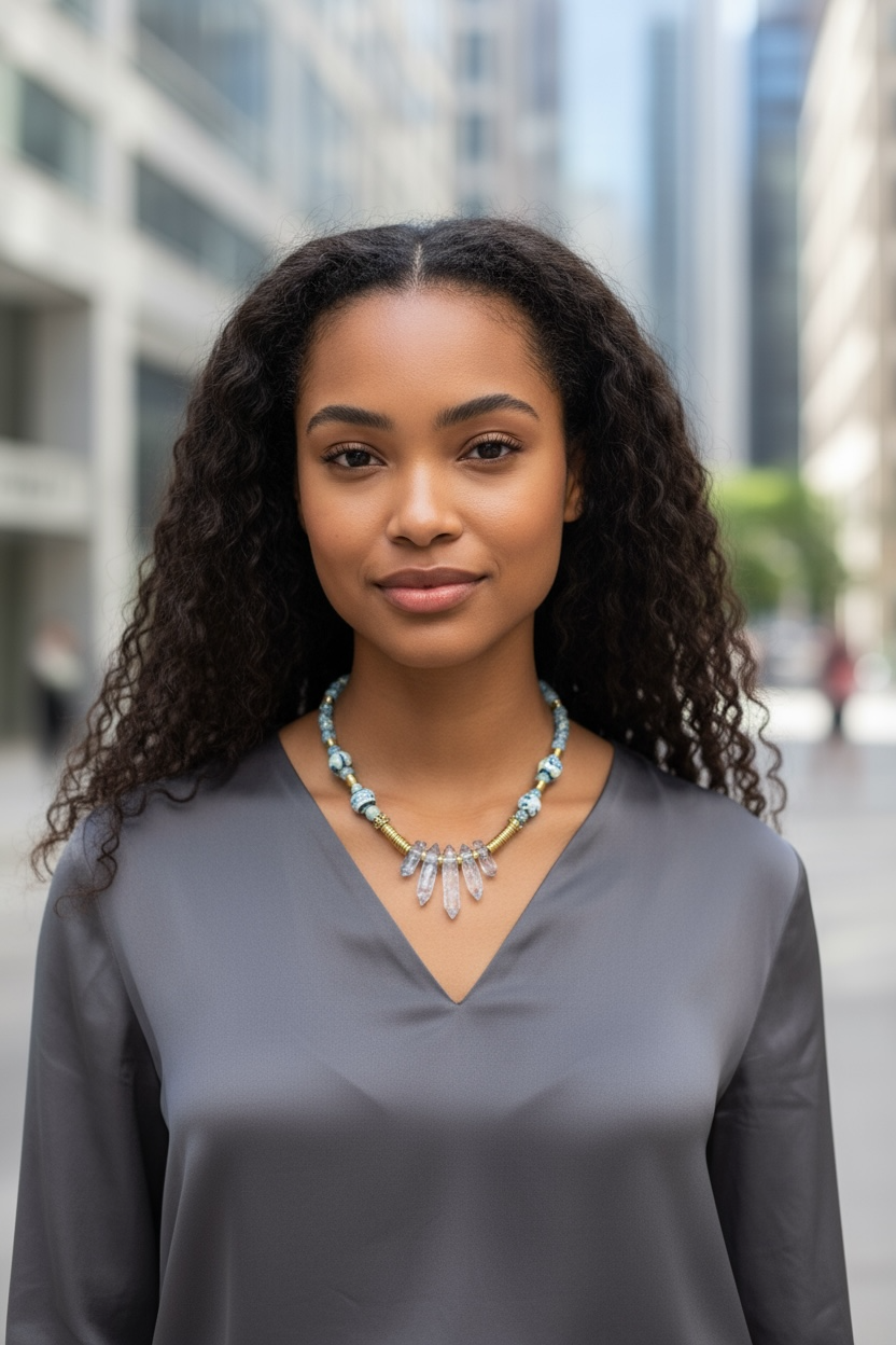 Starlight Agate Necklace