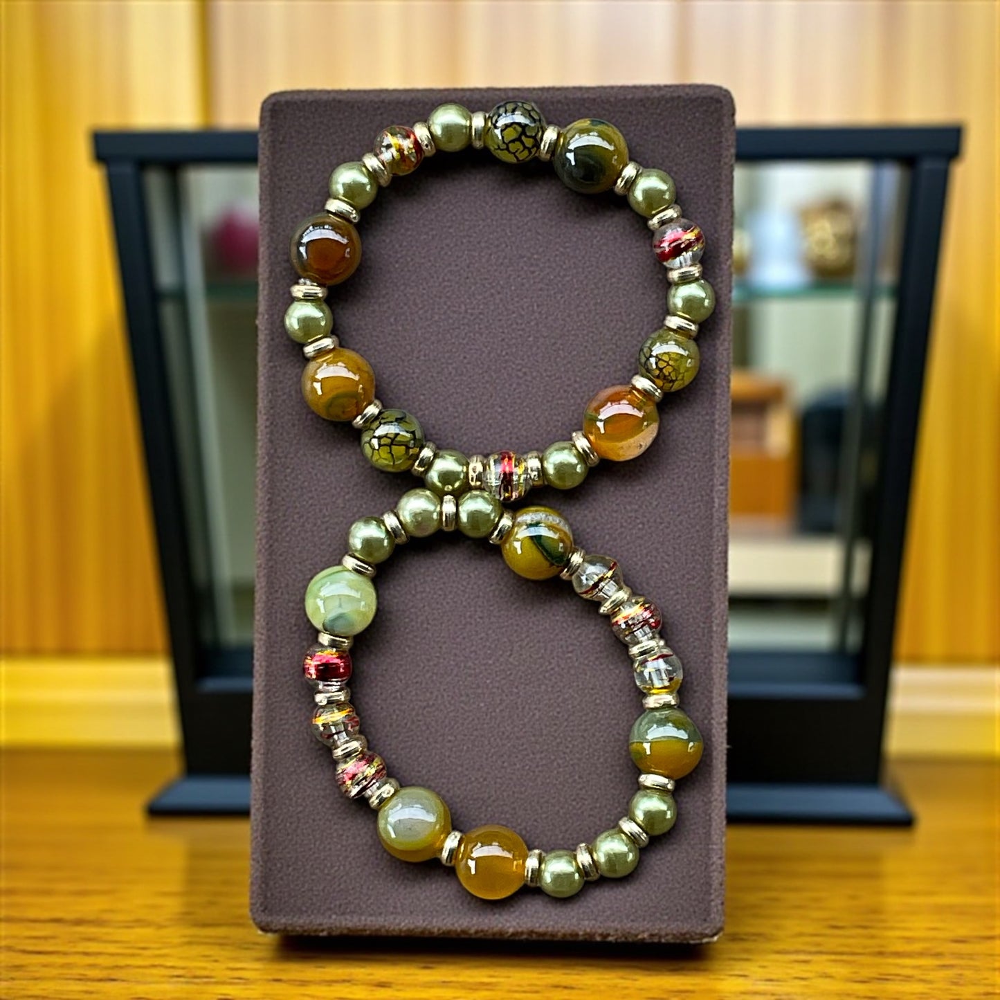 Amber Spice Bracelet Set