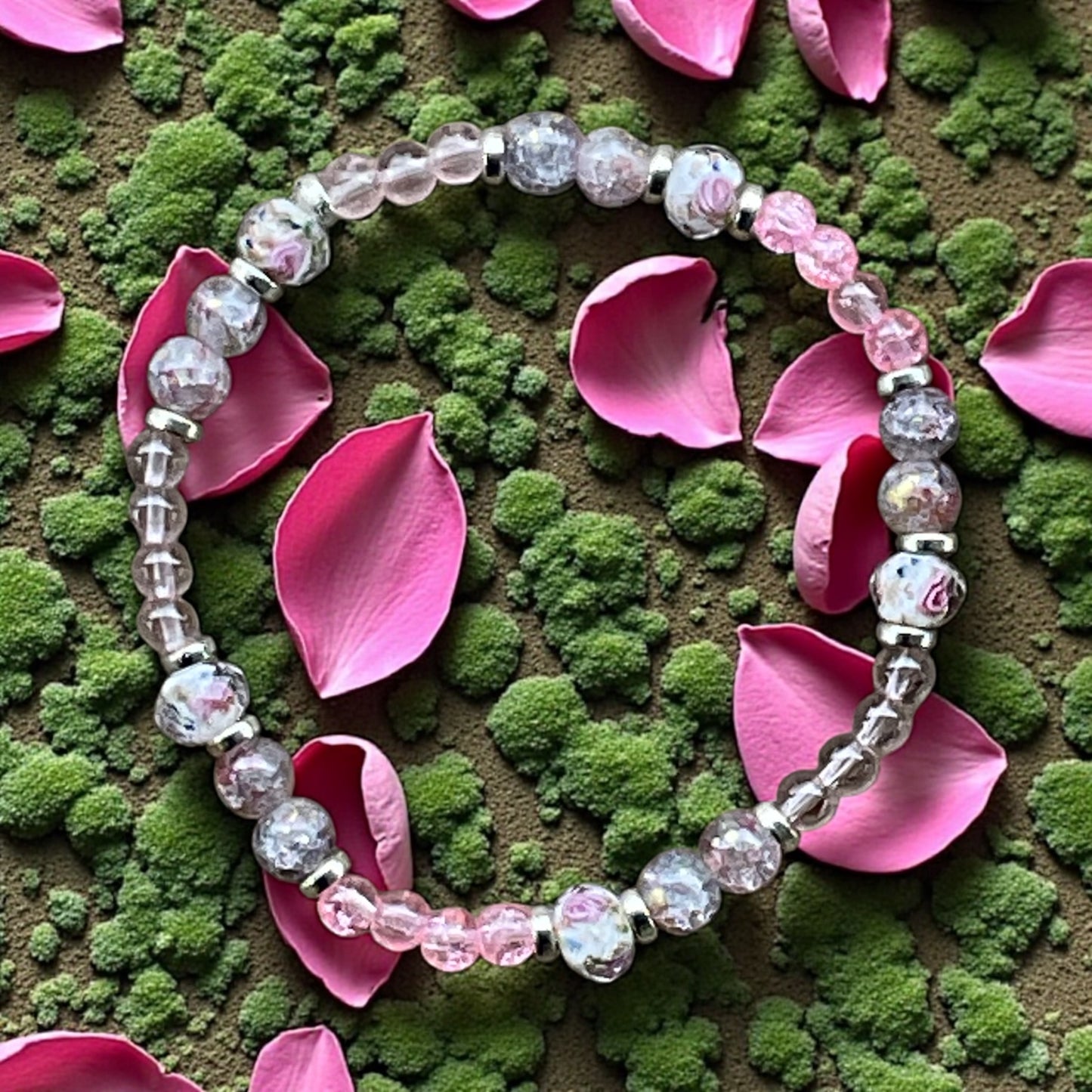 Blush Blossom Anklet
