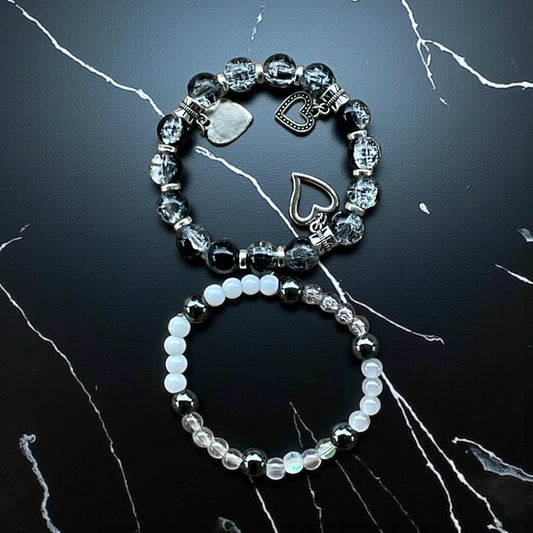 Smoky Quartz Serenade Bracelet Set