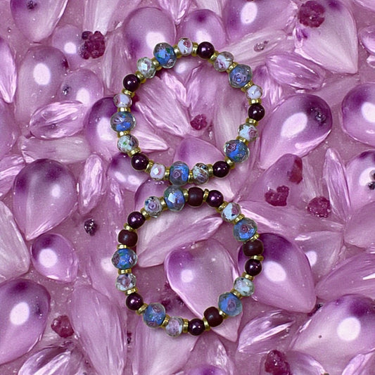 Plum Blossom Bracelet Set