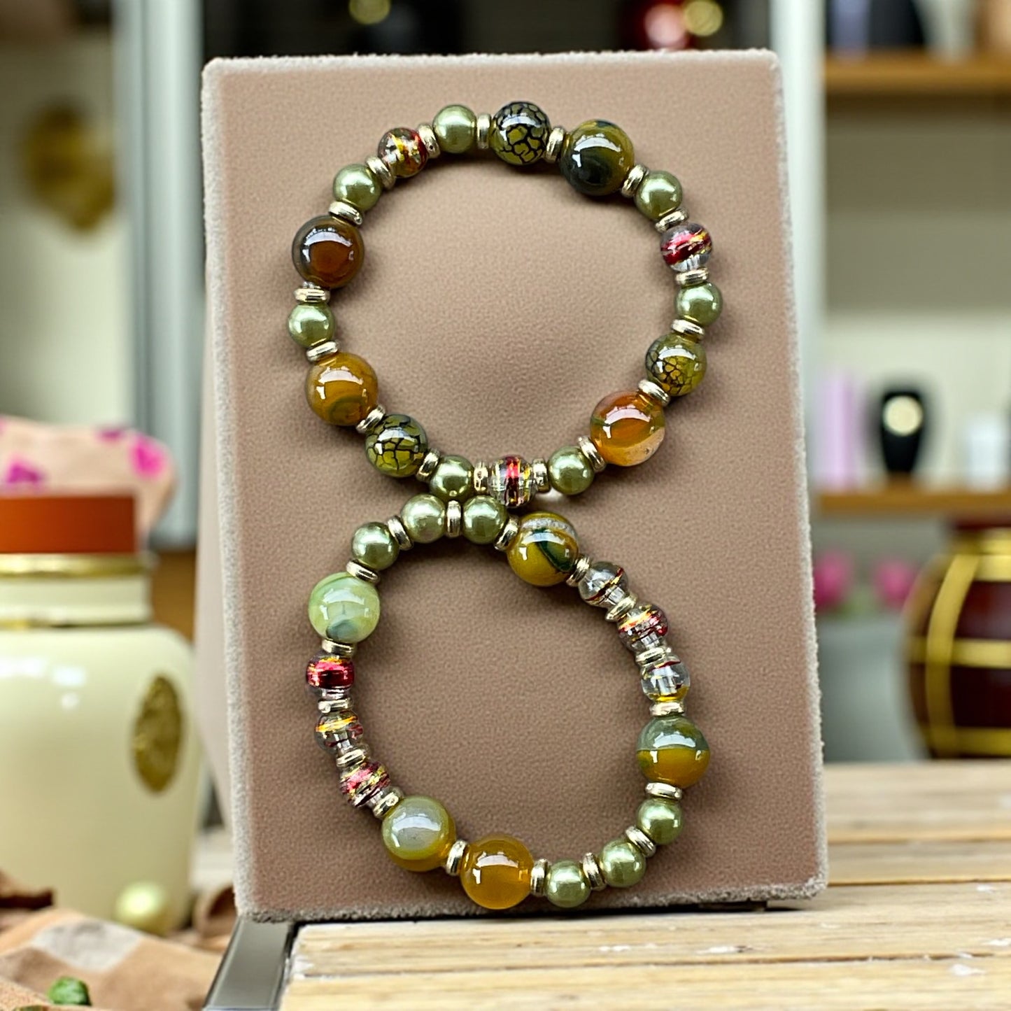 Olive Grove Duo Bracelet Set
