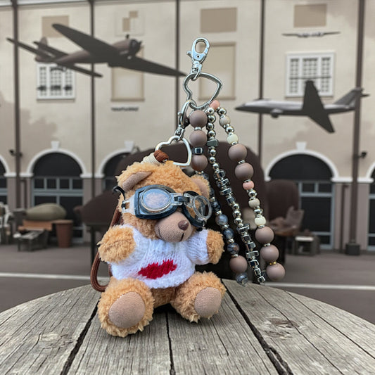 Wander Bear Purse Charm