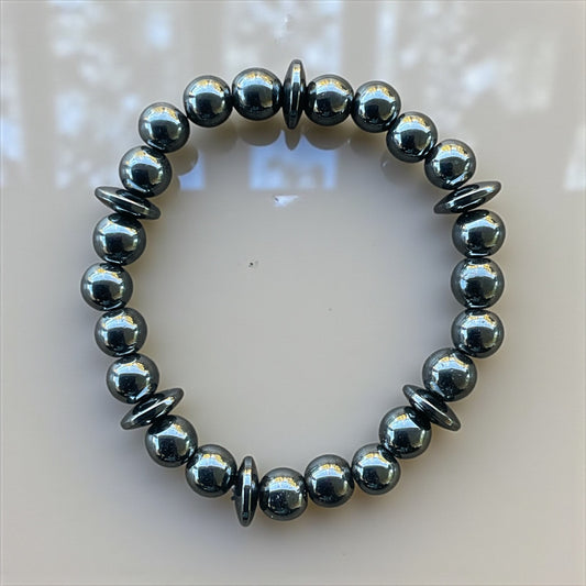 Gunmetal Glow Bracelet