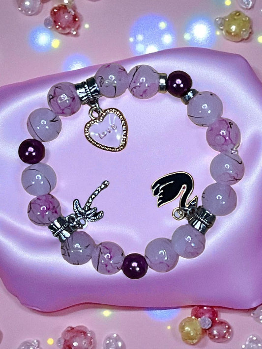 Swan Song Charm Bracelet