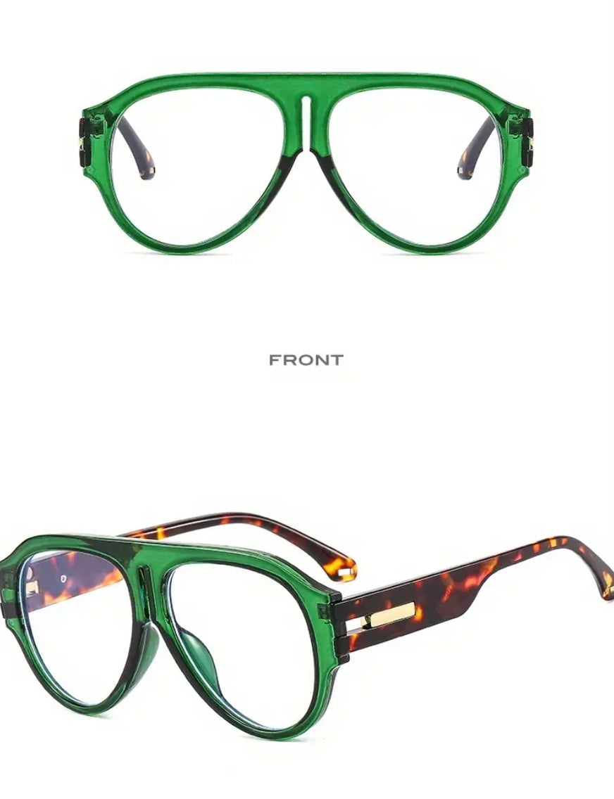 Retro Transparent Glasses