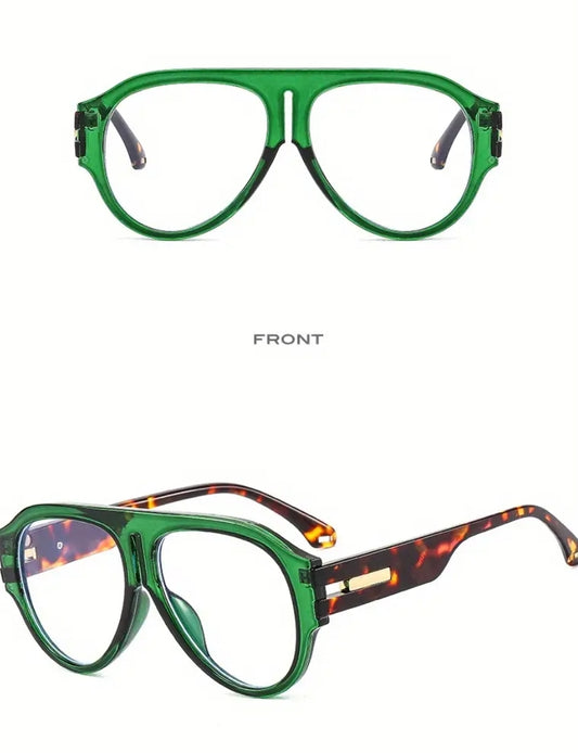Haus Of Karma Retro Transparent Glasses