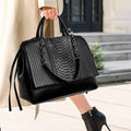 Leisure Hand Tote Large Capacity Leather Bag