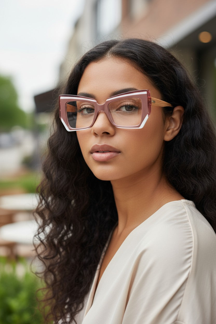 Purfect Gaze Transparent Lens Glasses