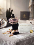 Haus of Karma Pink Crystal & Heart Beaded Bracelet Stack