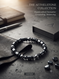 Haus of Karma Polished Hematite Beaded Bracelet