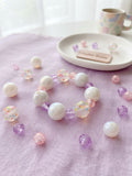 Confetti & Pearls Stretch Bracelet
