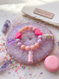 Kids' Gummy Bear & Sprinkle Jar Charm Stretch Bracelet – Haus Of Karma