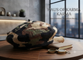 Haus of Karma Camo Knit Beret