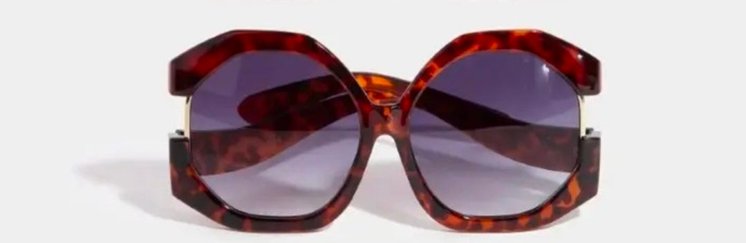 Oversized Aura Rings Sunglasses