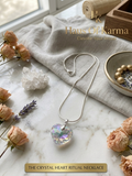 Ethereal Crystal Heart Pendant