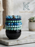 The Deep Ocean Tide Bracelet Stack