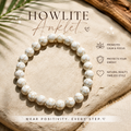 Howlite Beaded Anklet