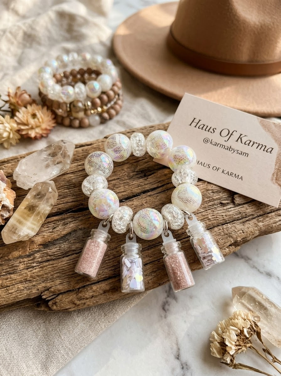 Kids' Sparkle Potion Bottle Charm Bracelet – Haus Of Karma