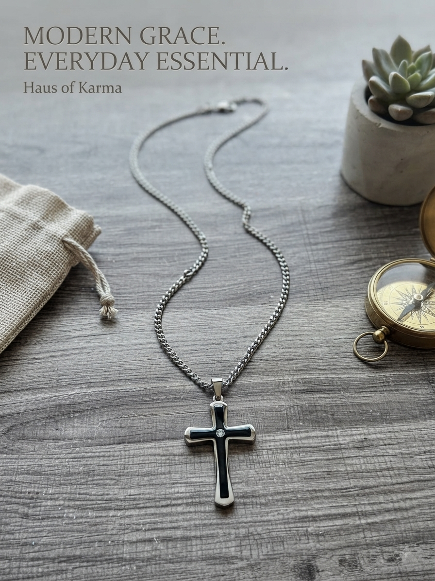 Minimalist Accent Cross Chain