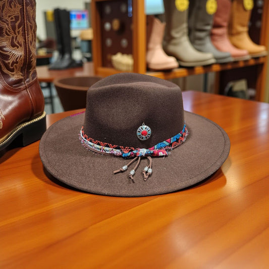 Tribal Design Fashion Fedora