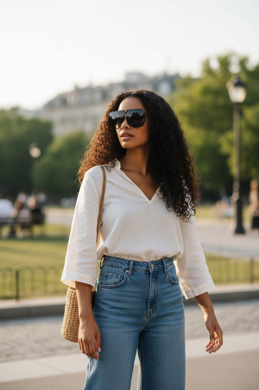 V Shield Oversized Sunglasses