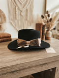 Peter Grimm Mirando Hat – Black / Tan Accent