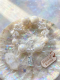 Kids' Iridescent Bow & Star Jar Stretch Bracelet – Haus Of Karma