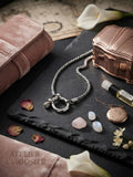 Haus of Karma Sleek U-Shackle Silver Chain Necklace