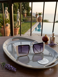 Oversized Square Gradient Sunnies