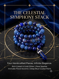 The Celestial Symphony Stack | 4-Piece Handcrafted Beaded Bracelet Set