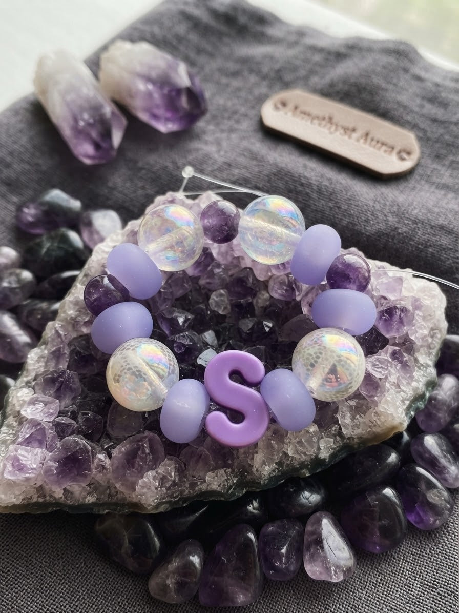 Custom Beaded Initial Bracelet – Haus Of Karma