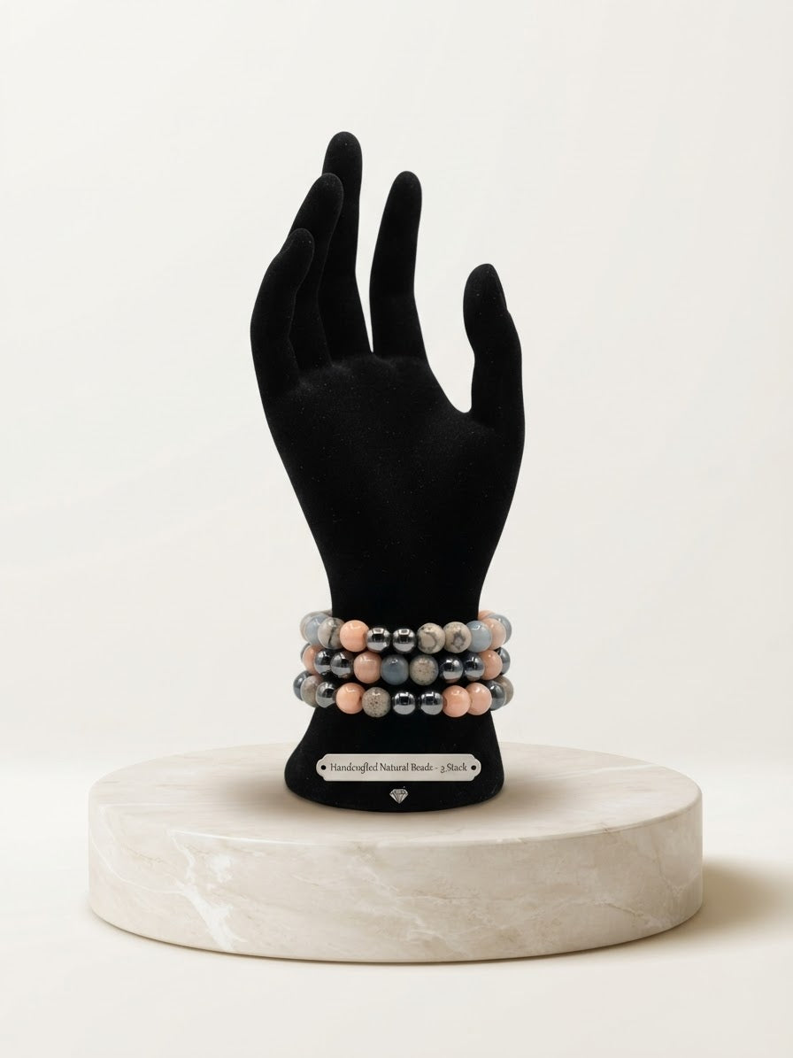 The Harmony Beaded Bracelet 3 Stack | Haus Of Karma